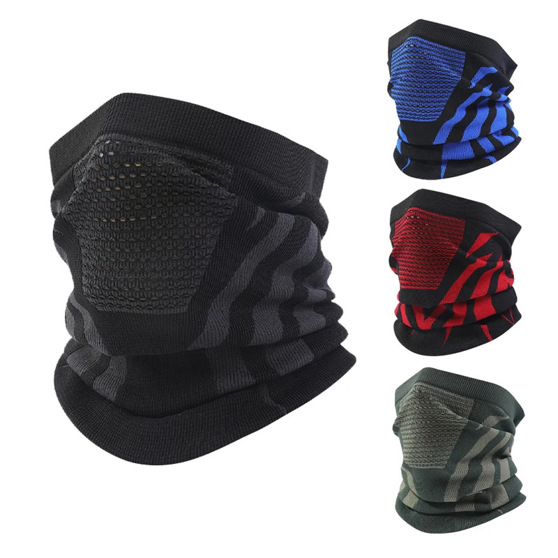 Respirator Half Face - Unisexowa Zimowa Oddychająca Ciepła Maska Narciarska