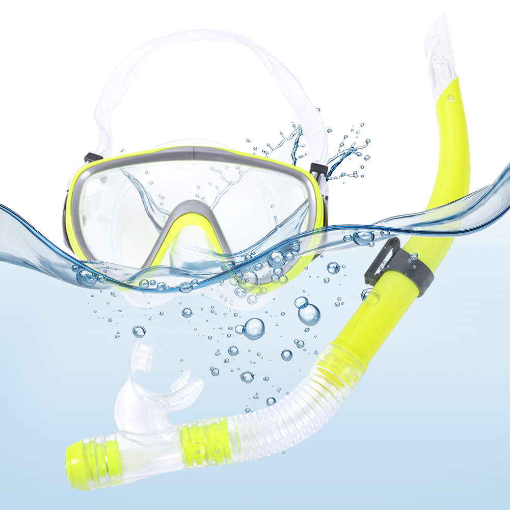 Anti Pollution Mask - Zestaw maska do nurkowania i fajka