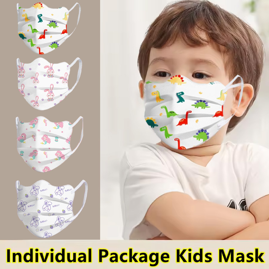 Kids Face Mask - Maseczka jednorazowa dla dzieci z motywem