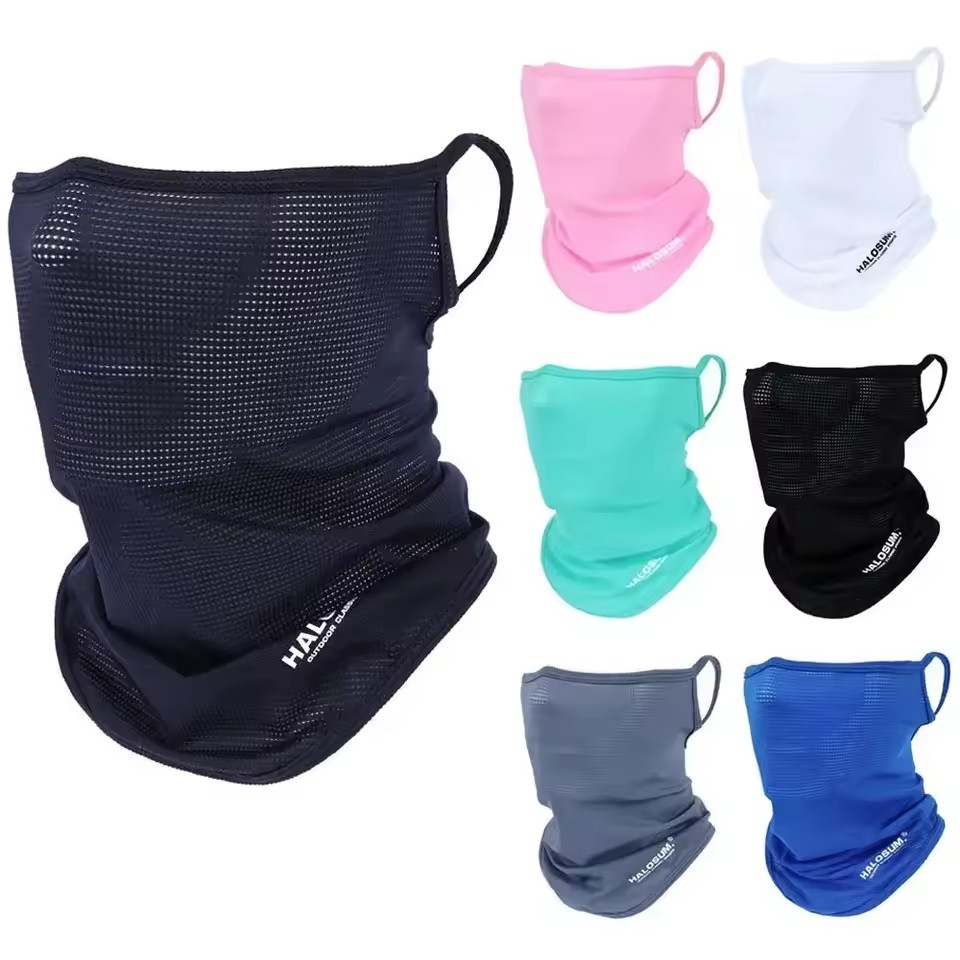 Sports Mask Breathable - Maska na całą twarz z jedwabiu