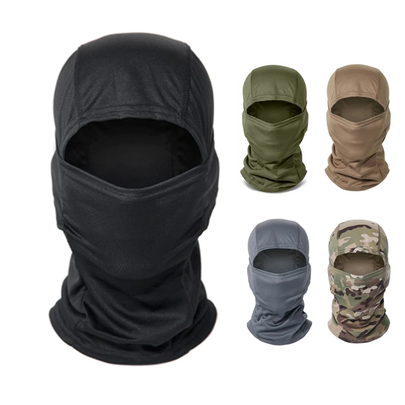 Sports Mask Breathable - Kominiarka kamuflażowa Czapka Outdoorowa Ochrona Przeciwsłoneczna