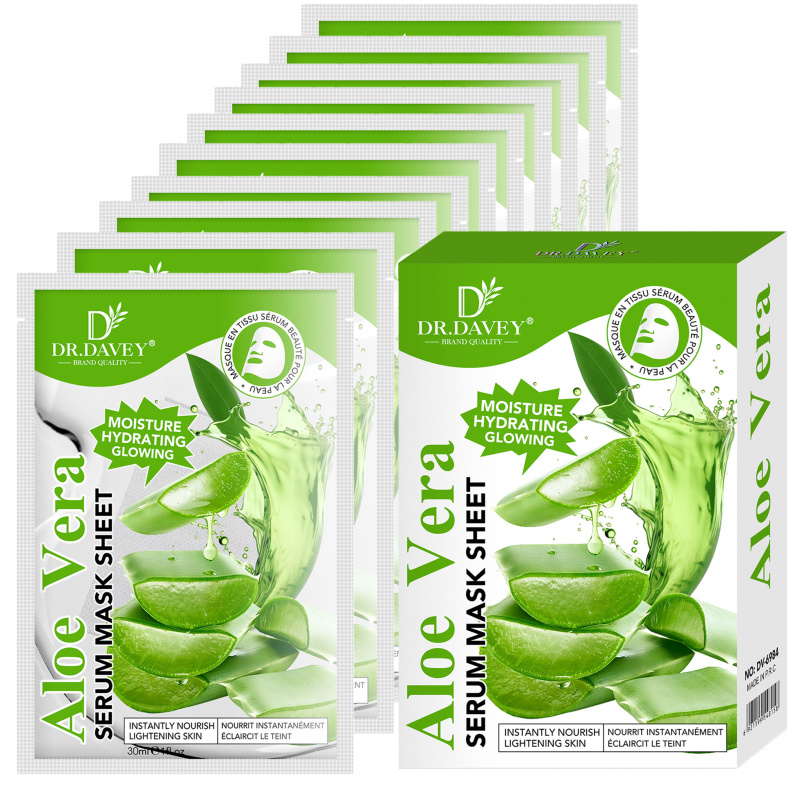 Maseczka do twarzy z serum alo – Face Mask Storage Box recenzja i cena