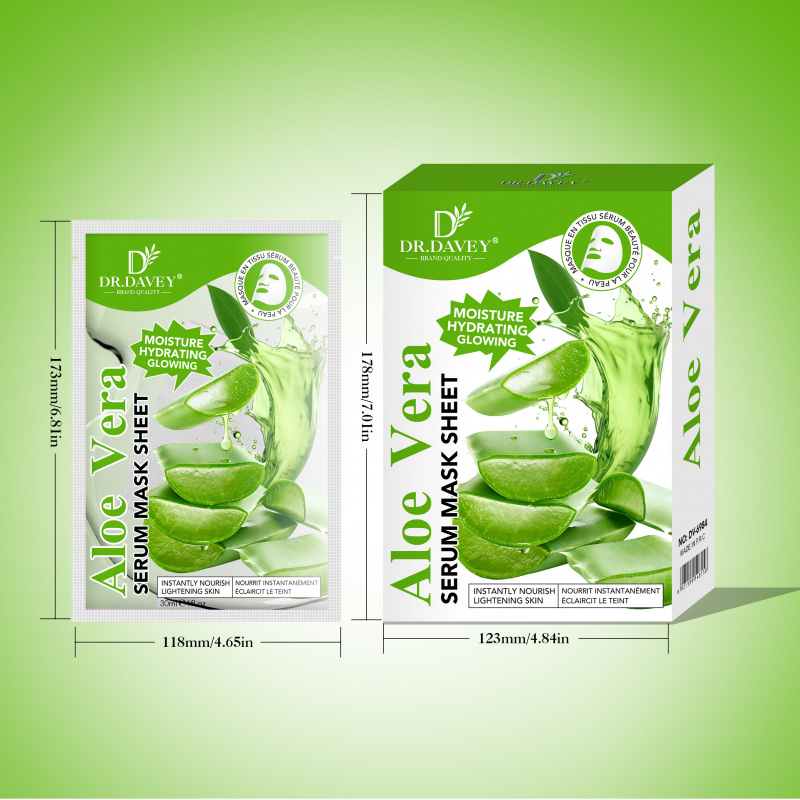Maseczka do twarzy z serum alo – Face Mask Storage Box recenzja i cena