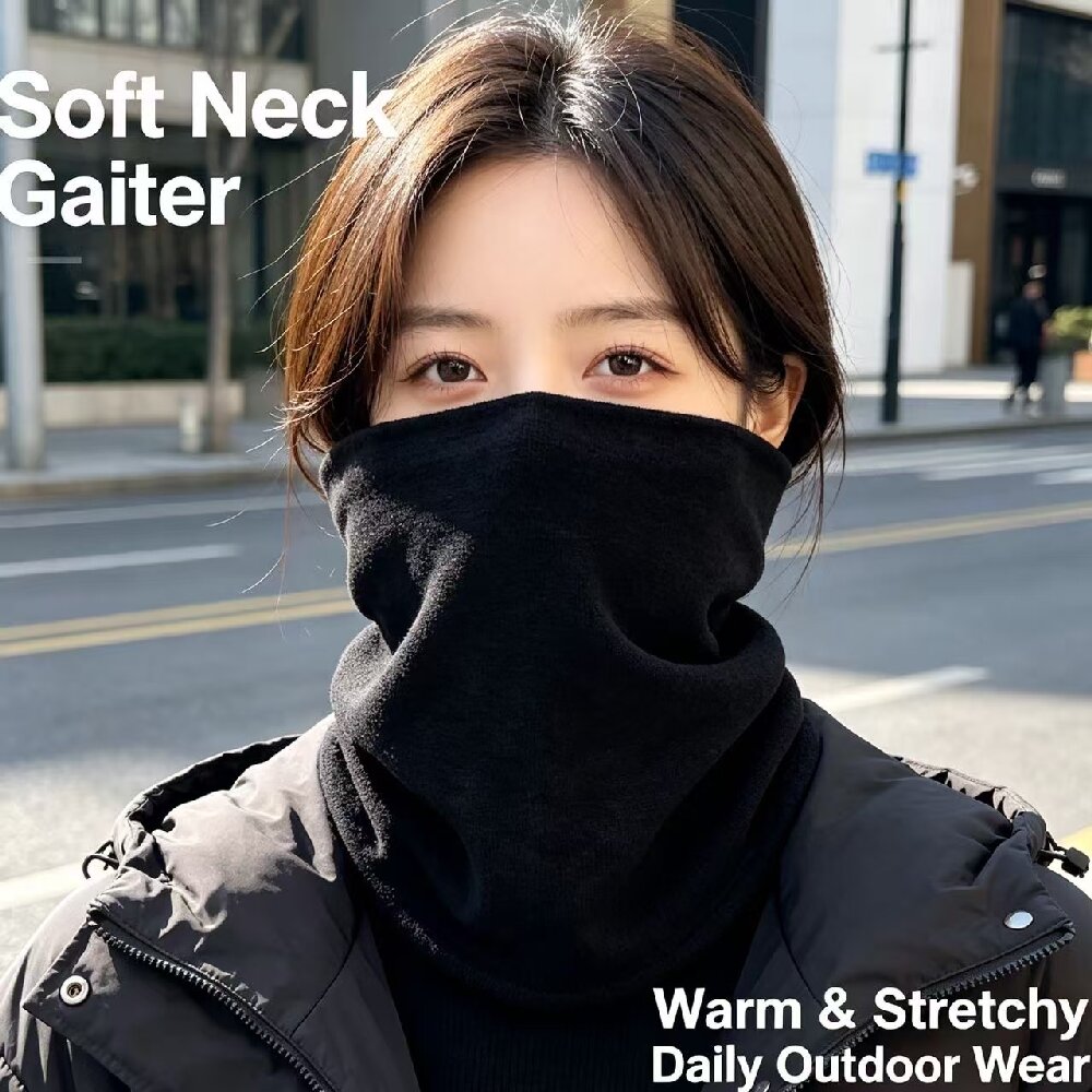 Dwuwarstwowy jesienno-zimowy o – Neck Gaiter Face Cover recenzja i cena