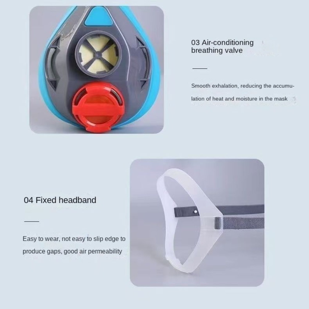 Silikonowa półmaska przeciwpył – Respirator Half Face recenzja i cena