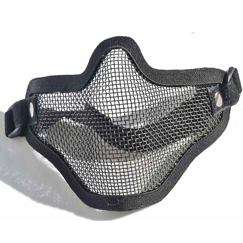 Taktyczna metalowa maska ​​pół – Respirator Half Face recenzja i cena