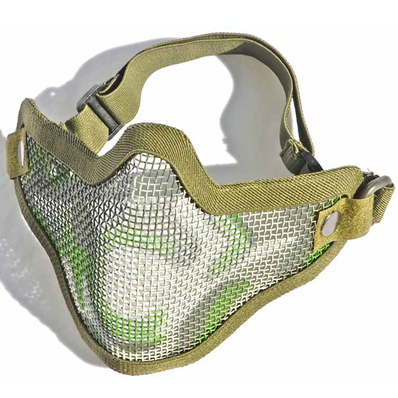 Taktyczna metalowa maska ​​pół – Respirator Half Face recenzja i cena